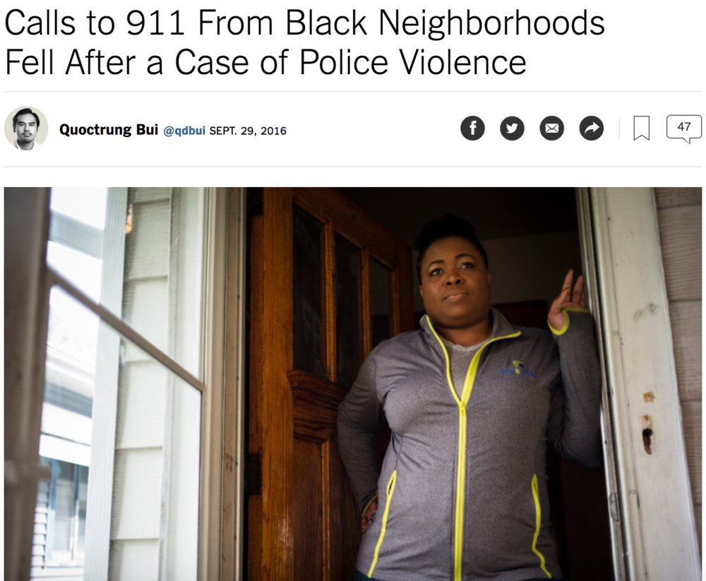 How police violence may increase crime in communities